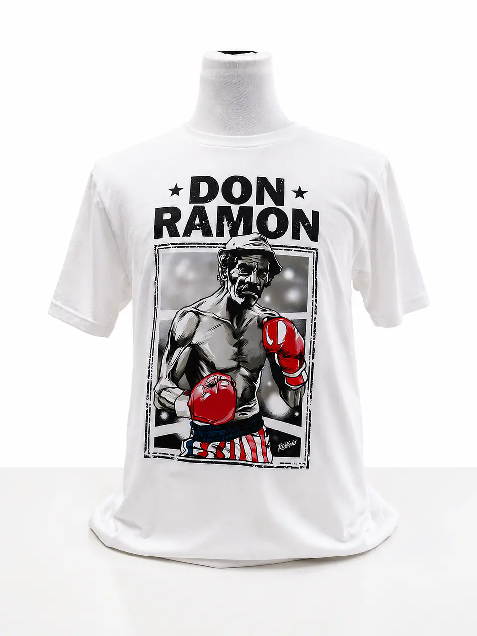 Polera personalizadas Don Ramon Boxeador   1