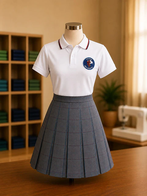 Falda Seis Tablas Liceo San Sebastian