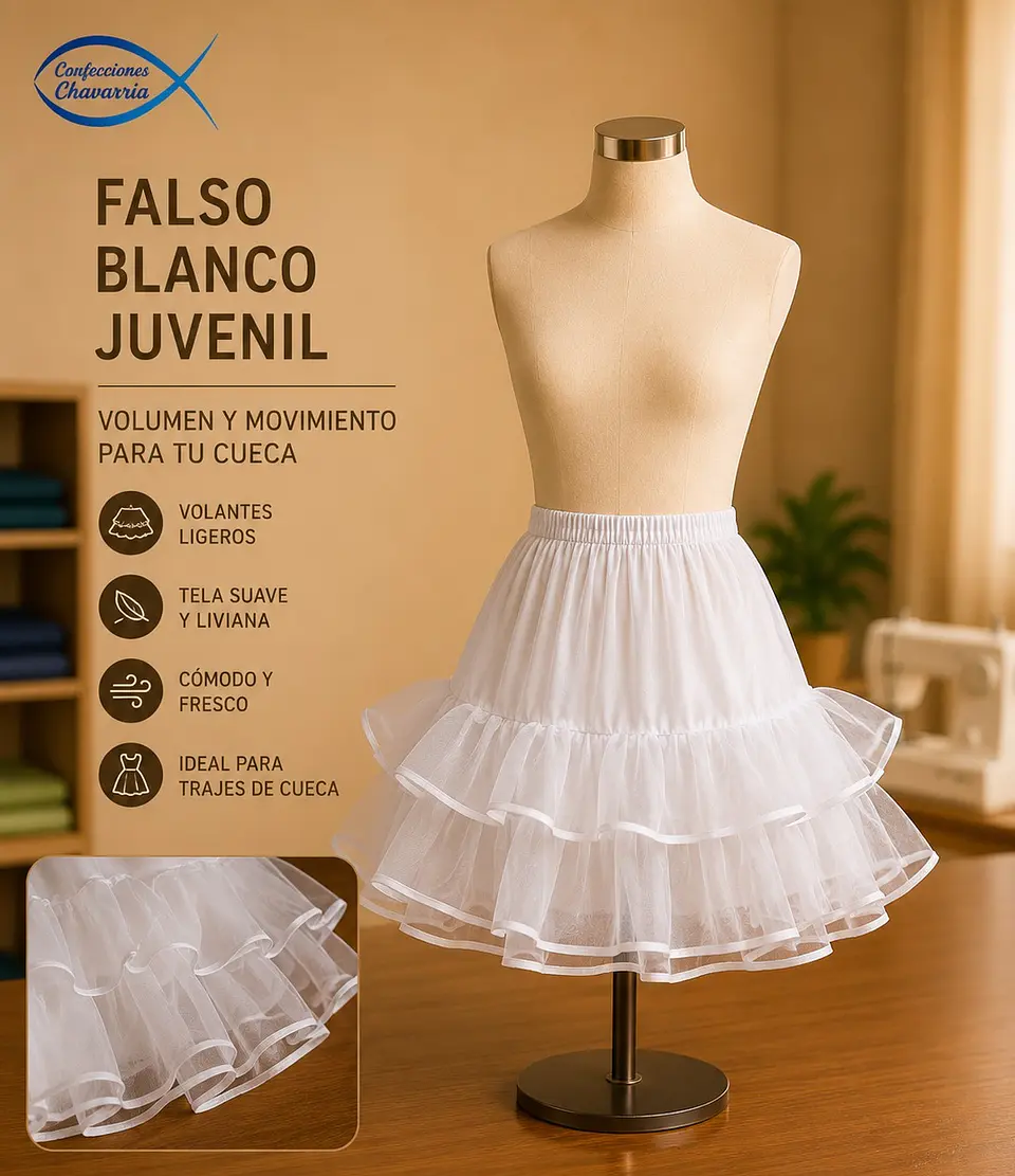Falso vestido fiestas patrias 1