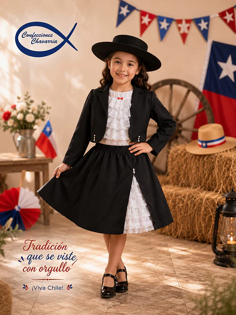 Vestimenta Huasa Elegante Fiestas Patrias
