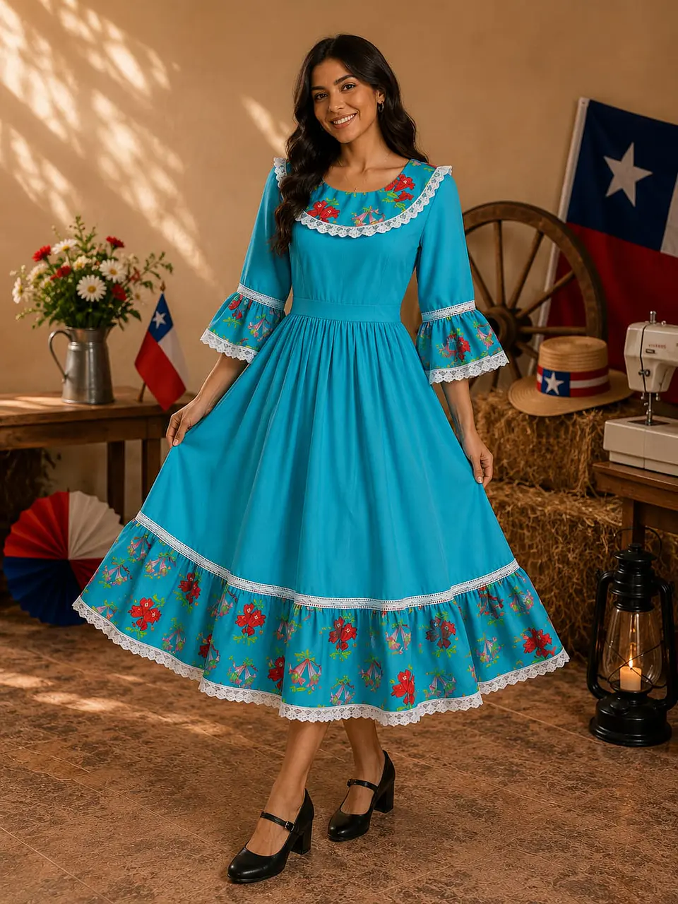 Vestidos De China La Oriental Fiestas Patrias 7