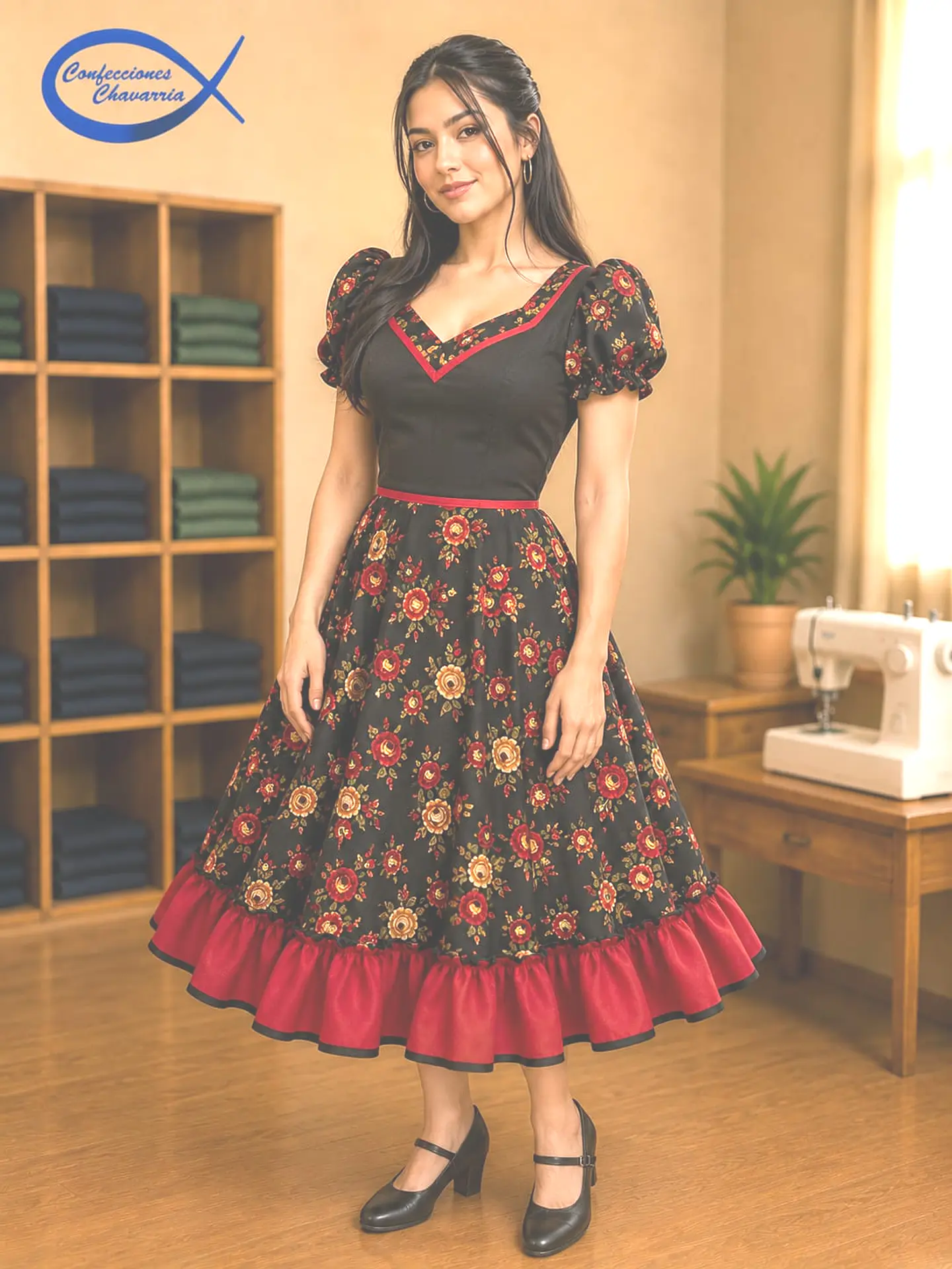 Vestido De Cueca Premium 1