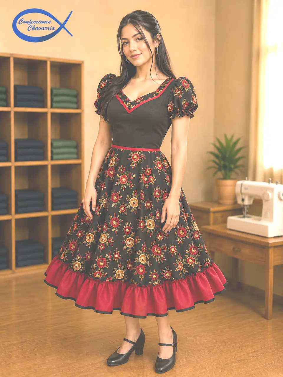 Vestido De Cueca Premium 1