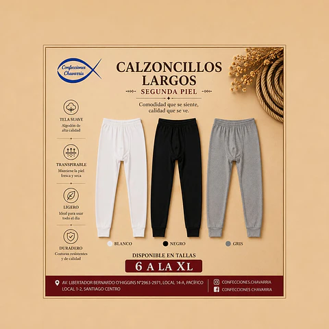 Calzoncillo largo