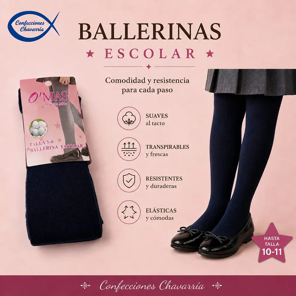 Ballerina Gris y Azul sin polar 1