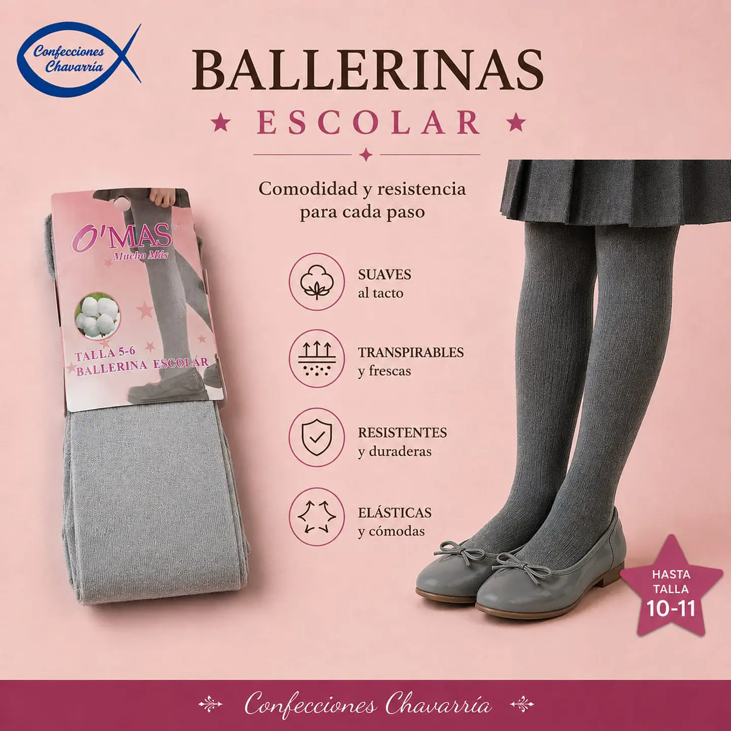 Ballerina Gris y Azul sin polar 2