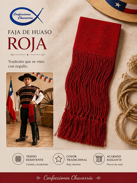 Faja Tejida Premium La Oriental Fiestas Patrias 