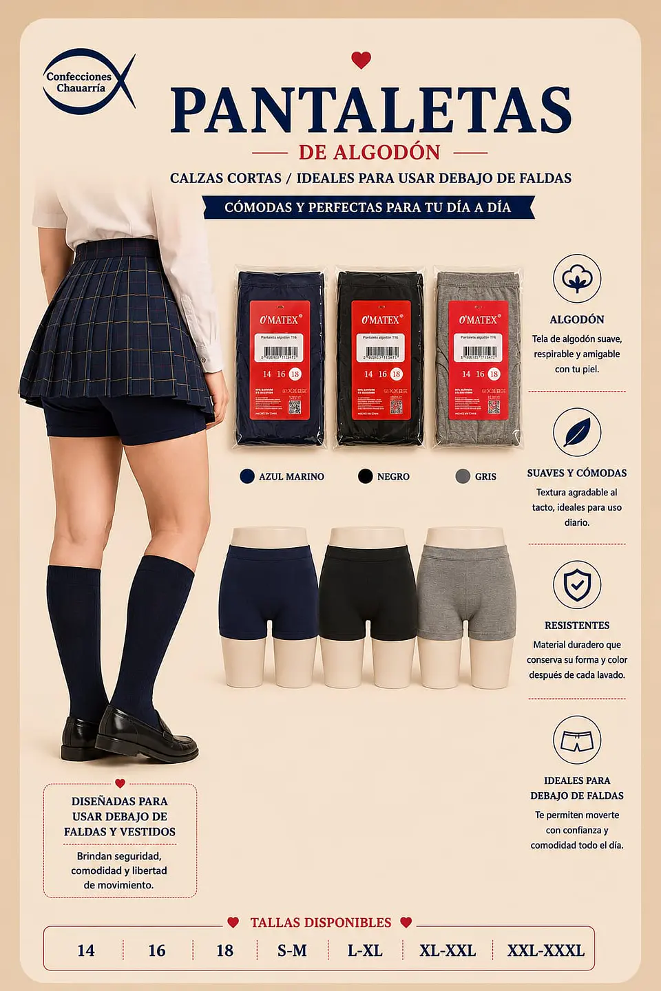 Pantaletas Algodón  1