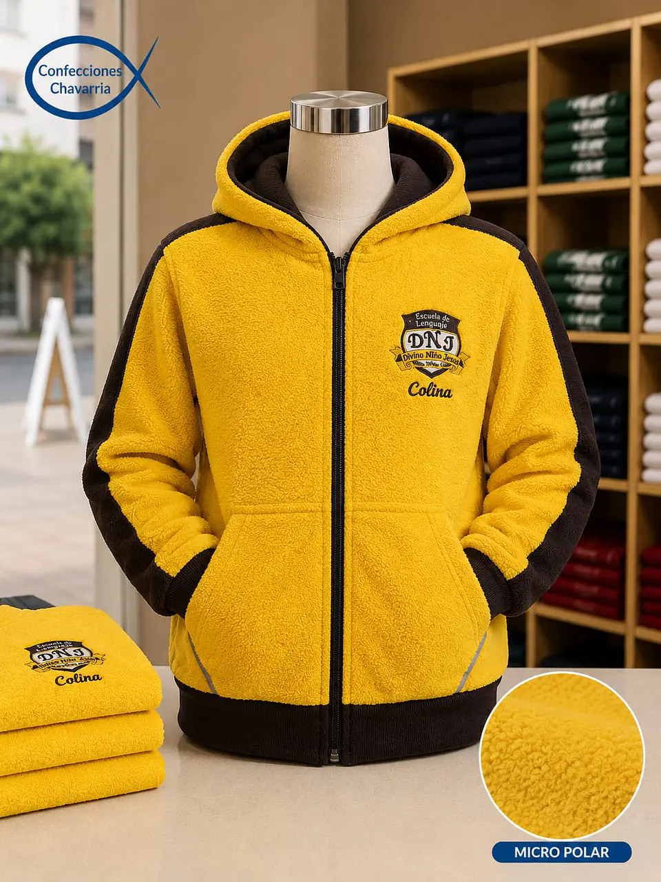 Polerón Micro Polar  JARDIN DNJ 1