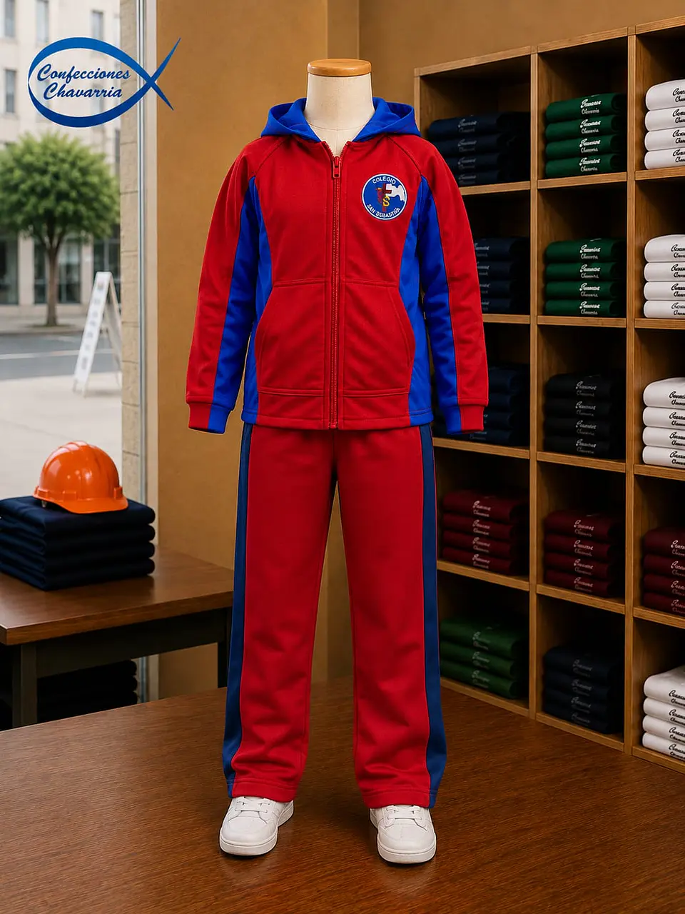 Buzo deportivo (CH + PT) COLEGIO SAN SEBASTIAN 1