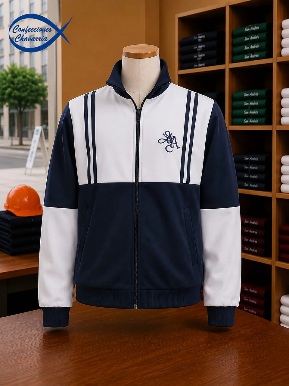 Chaqueta Buzo COLEGIO SAN ANDRES 1