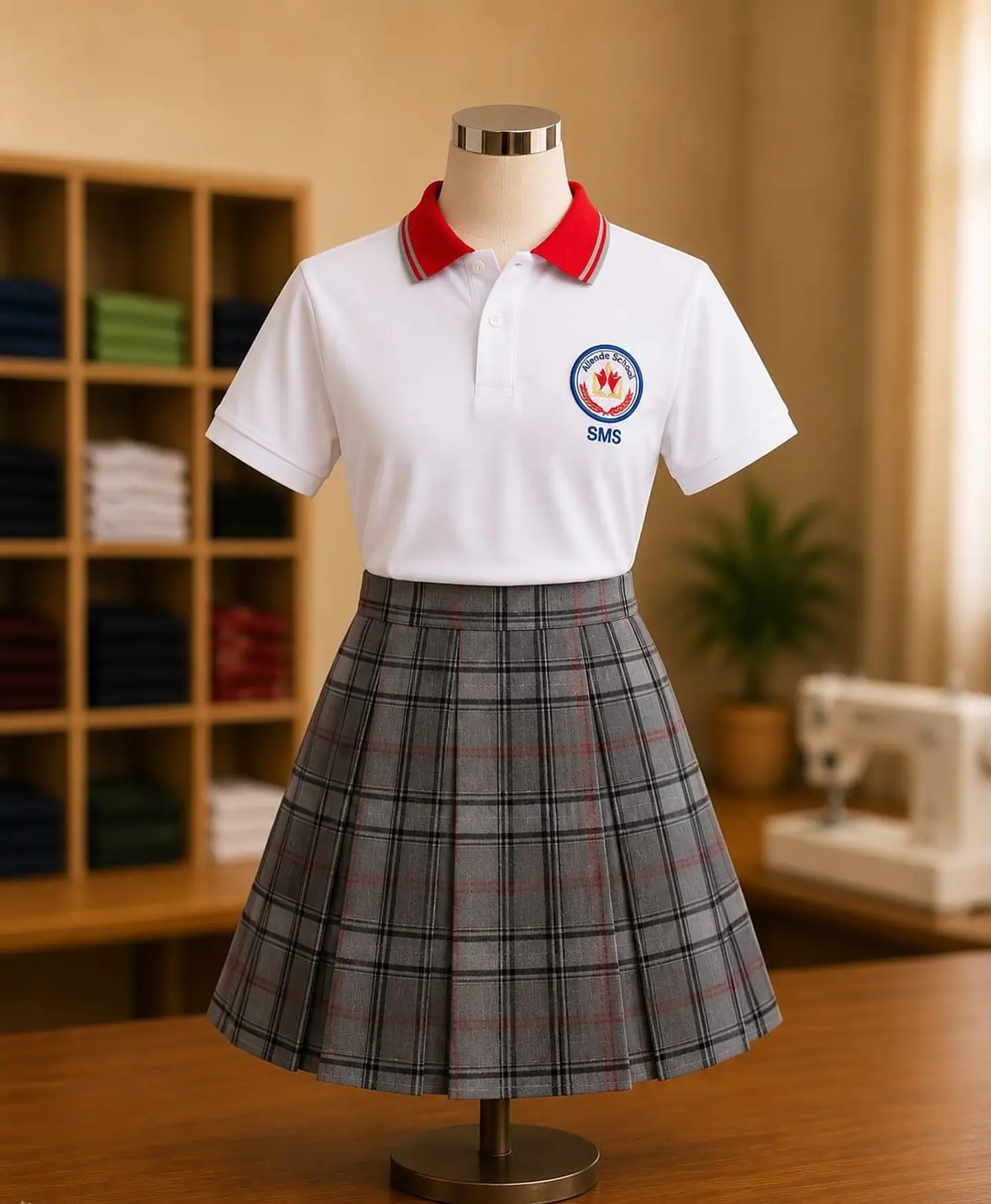 Falda Seis Tablas COLEGIO B.SOTO  1