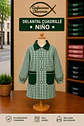 Delantales Cuadrille Para Niño y Niña - Miniatura 7