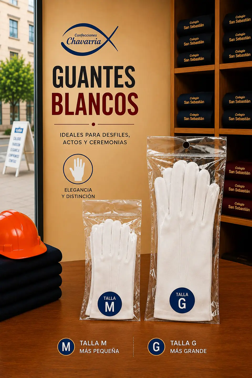 Guantes Blancos  1