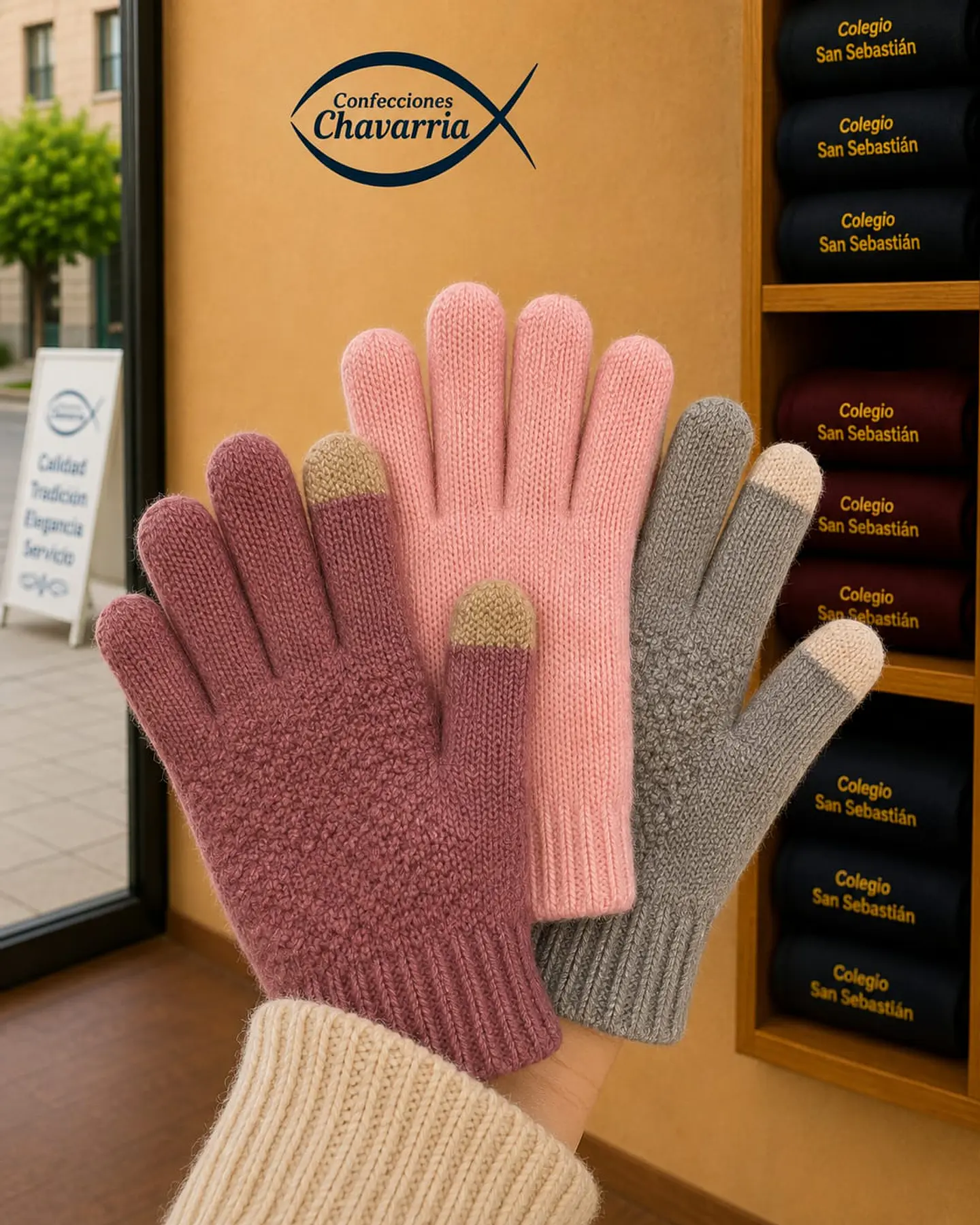 Guantes De Lana Mujer 1