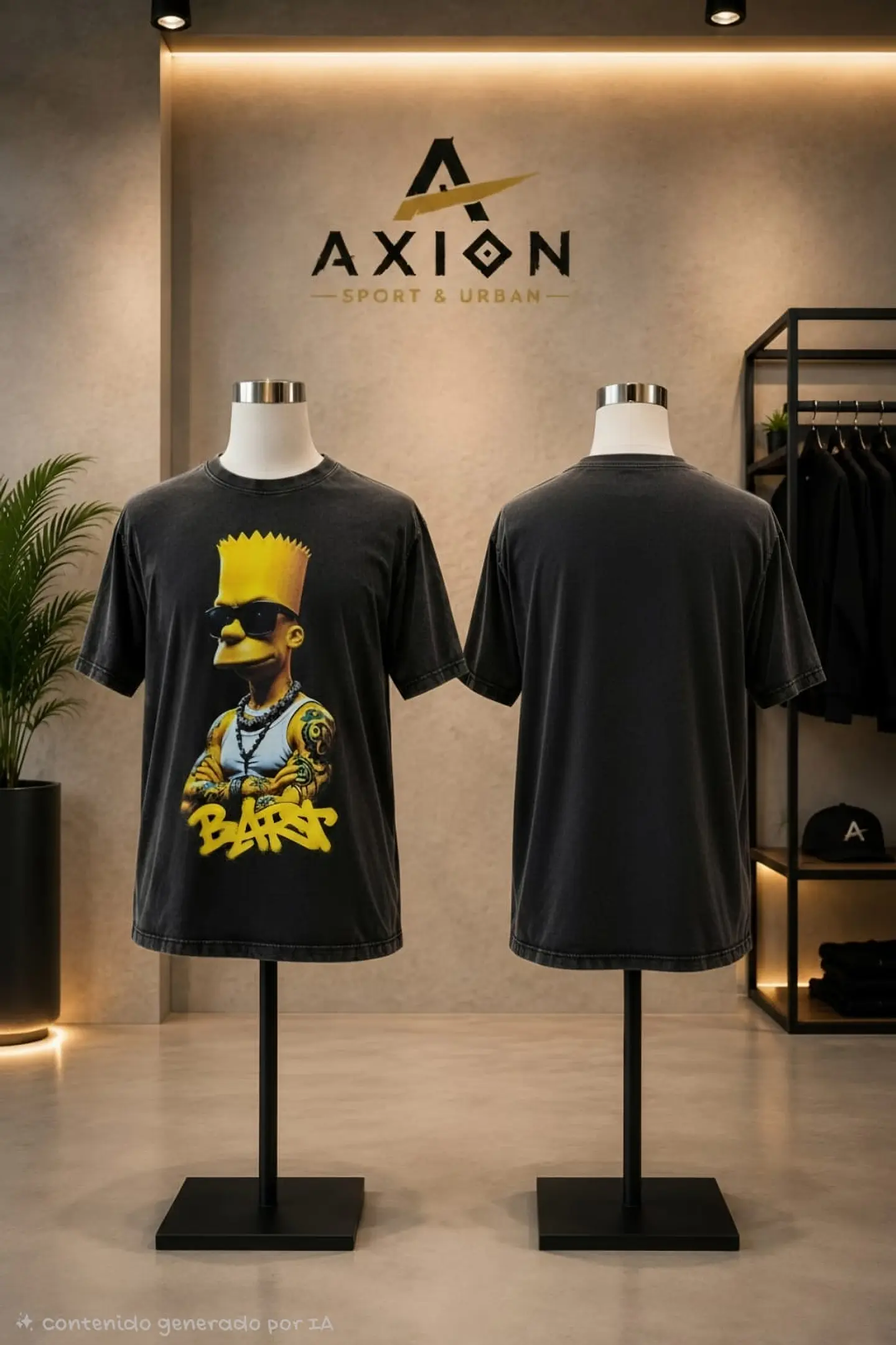 Polera Desgastada con Estampado Personalizado 3