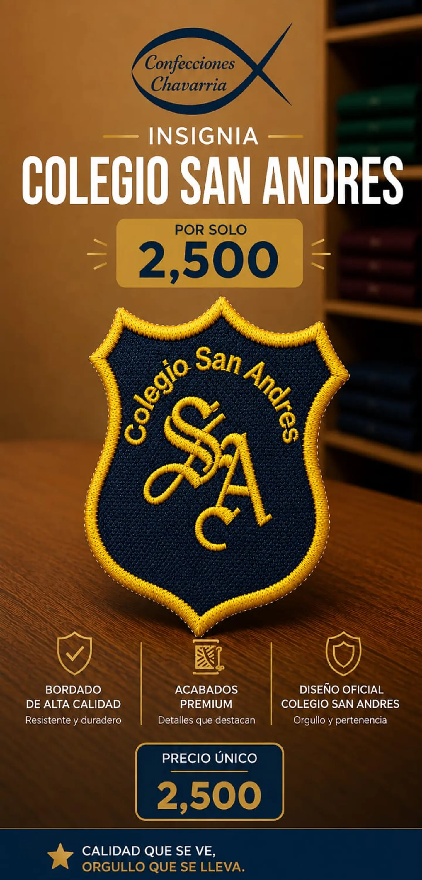 Insignia Colegio San Andres 1