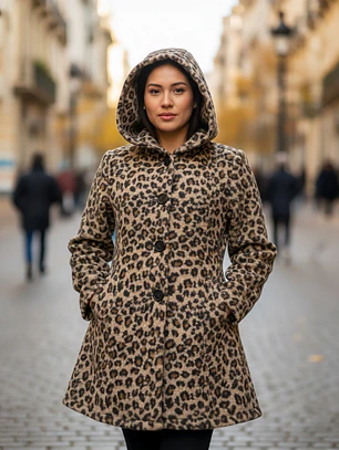 Chaqueta lana Bucle larga M