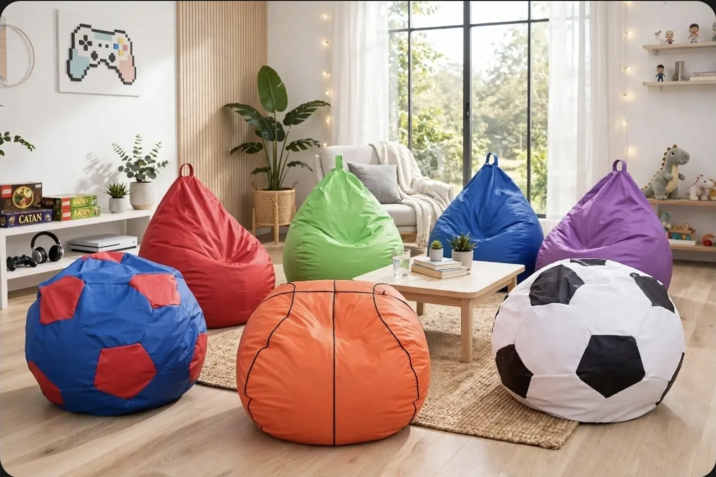 Puffs de diferentes modelos y colores – Confecciones Palu