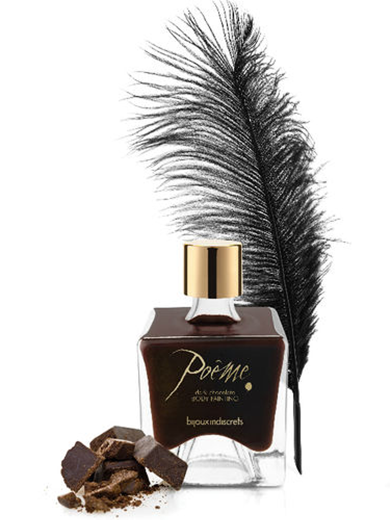 BIJOUX - POEME Tinta Comestível Chocolate Negro 50 GR 2