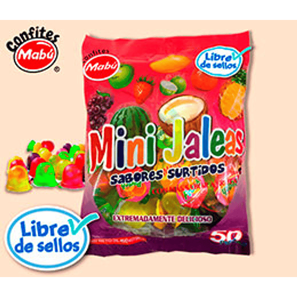 MINI JALEAS MABU X 50 UN 