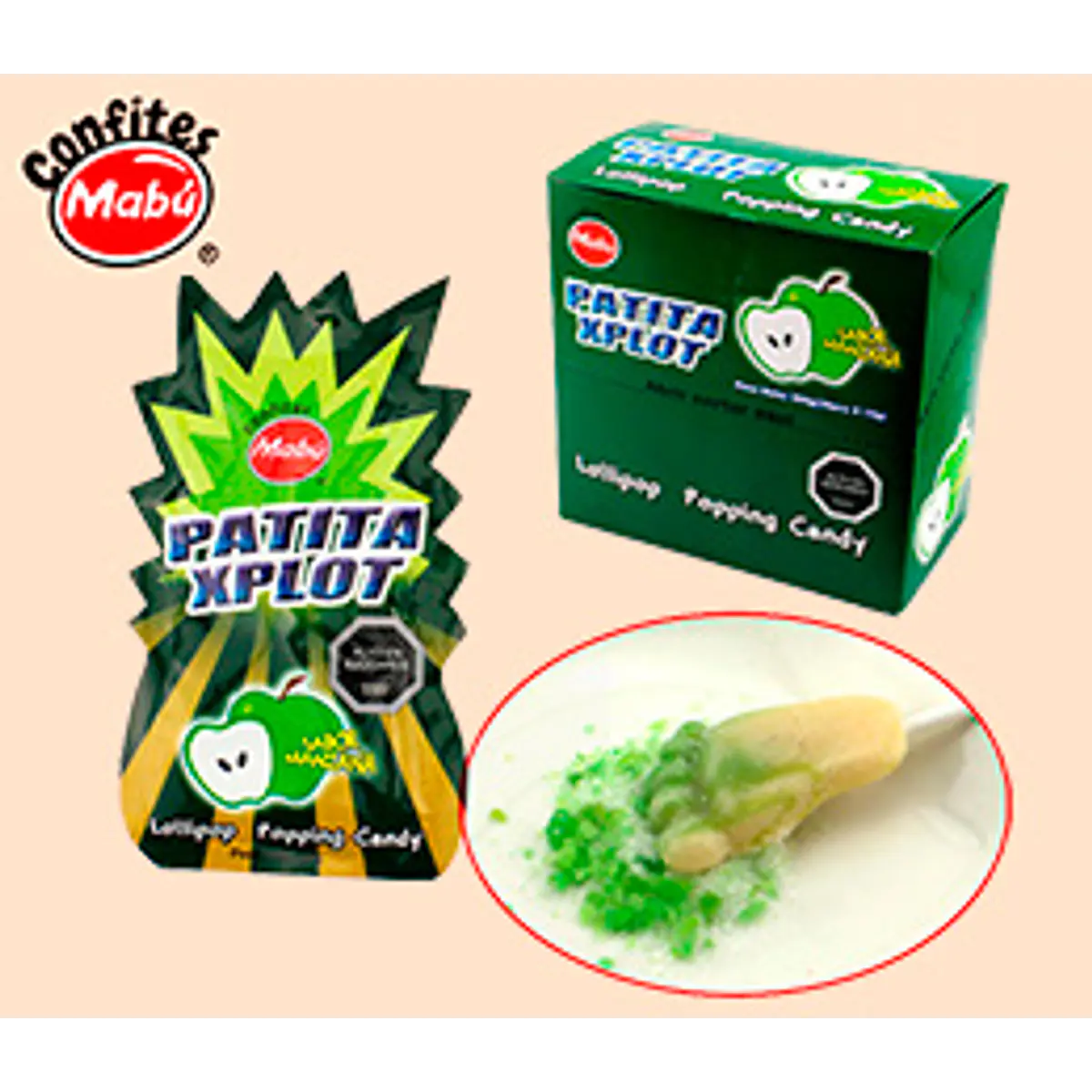 PATITA XPLOT X 24 MABU | CONFITERIA CONFIMAX CALAMA