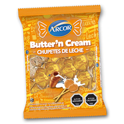 CHUPETE BUTTER AND CREAM X 24 UN