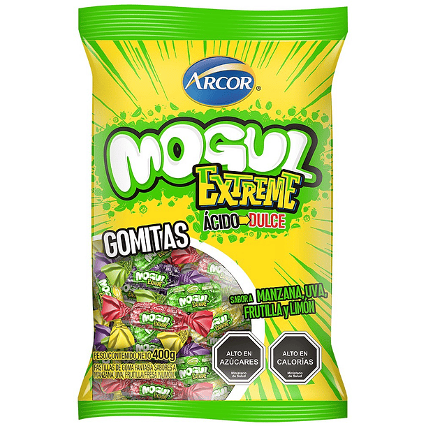 MOGUL CALIFRUT EXTREME BOLSA 400 GRS 