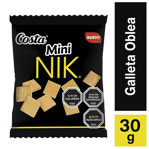 GALLETA MINI NIK 30 GR