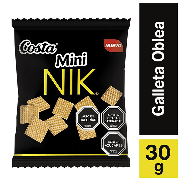 GALLETA MINI NIK 30 GR 