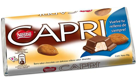 CHOCOLATE CAPRI 90 GRS