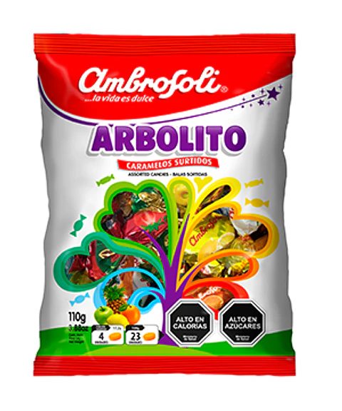 CARAMELO ARBOLITO AMBROSOLI 430 GRS