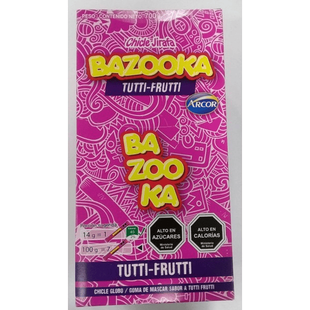 BAZOOKA TUTTI X 25UN 