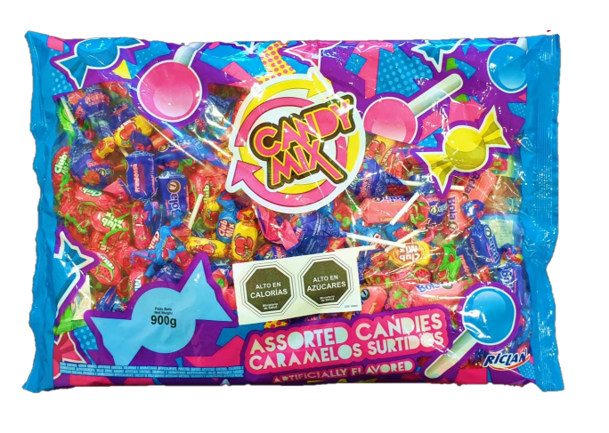 CANDY MIX PIÑATA 900 GR | CONFITERIA CONFIMAX CALAMA