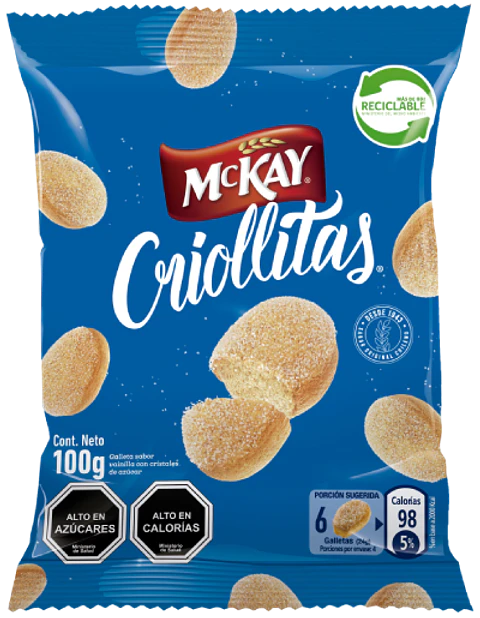 GALLETA CRIOLLITA MCKAY