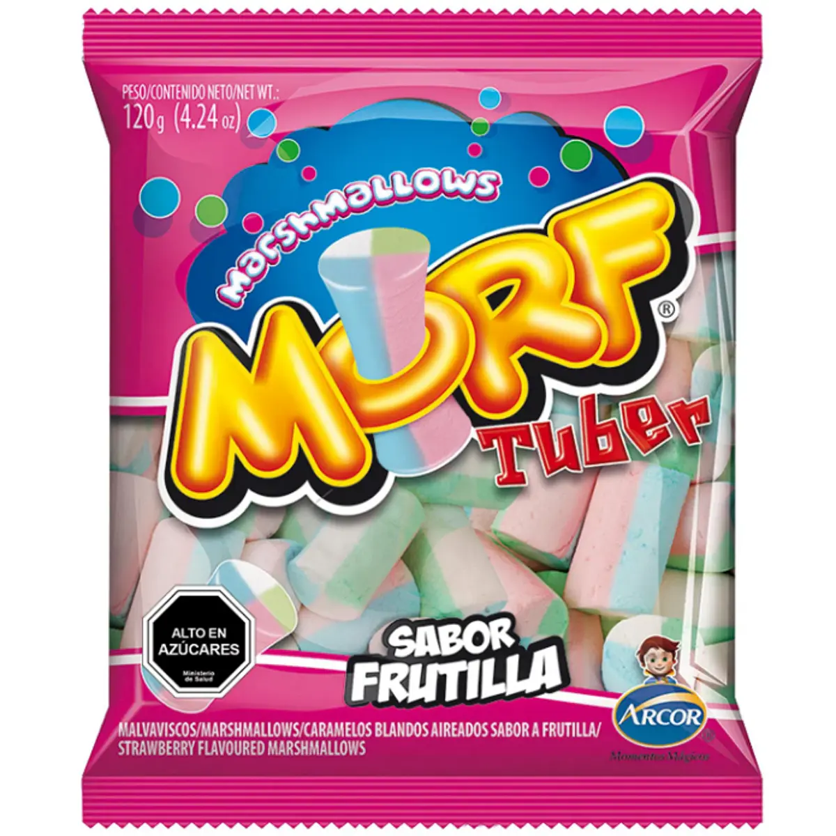 MORF TUBER RRP 120 GR | CONFITERIA CONFIMAX CALAMA