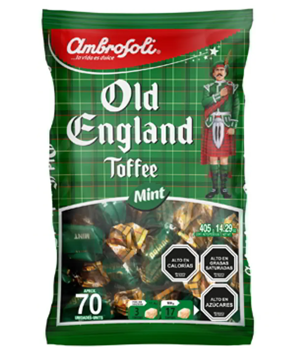 MASTICABLE OLD ENGLAND TOFFE  450 GRS 2
