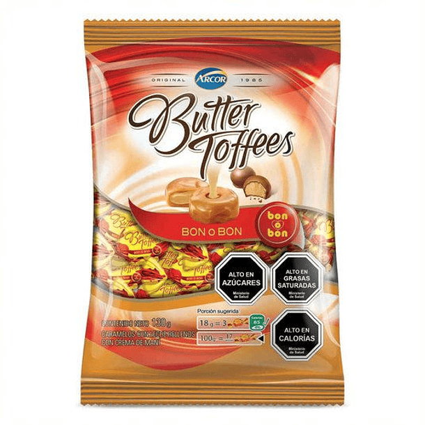 BUTTER TOFFES BON O BON 350GRS 