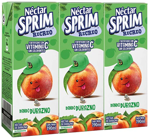 JUGO SPRIM 190 ML X 3 UN