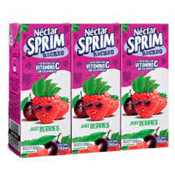 JUGO SPRIM 190 ML X 3 UN 2