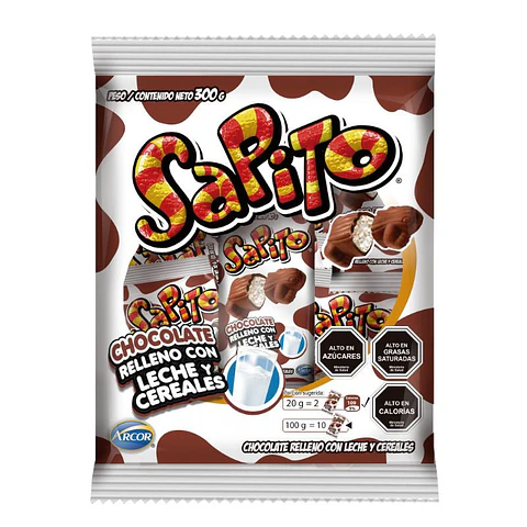 SAPITO LECHE X 30 UN