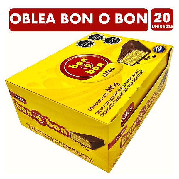 BON O BON OBLEA X 20 540 GRS 2