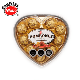 BOMBONES MABU CORAZON X 12 UN