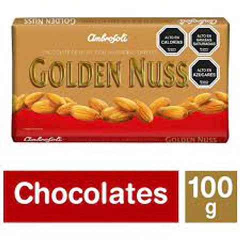 CHOCOLATE GOLDEN NUSS 100 GRS