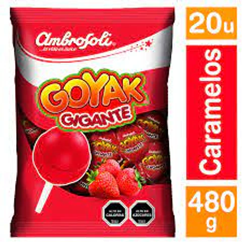 CHUPETE GOYAK GIGANTE X 20 UN