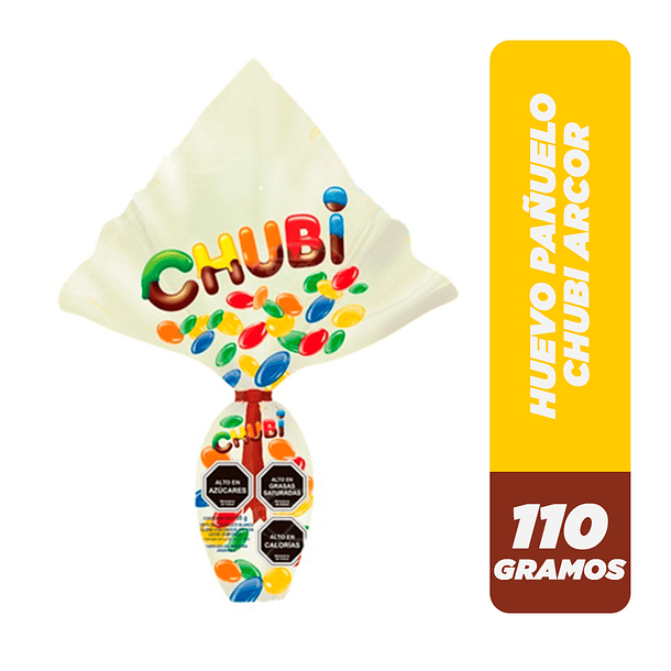 HUEVO PASCUA CHUBI X 110 GRS 