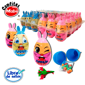 CANDY CONEJO SORPRESA X 20 UN