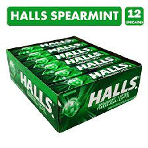 HALLS MENTA VERDE X 12 UN