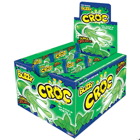 CHICLE BUZZY CROC MENTA X 40 UN