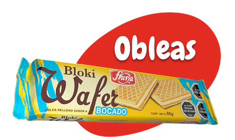OBLEA WAFER BLOKI BOCADO